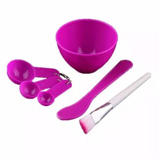 Mangkok Masker Set 4 in 1 Korean DIY MAKEUP MASK BOWL mangkuk masker