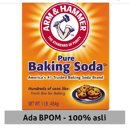 

BAKING SODA MERK Arm & Hammer Baking Soda 454GR