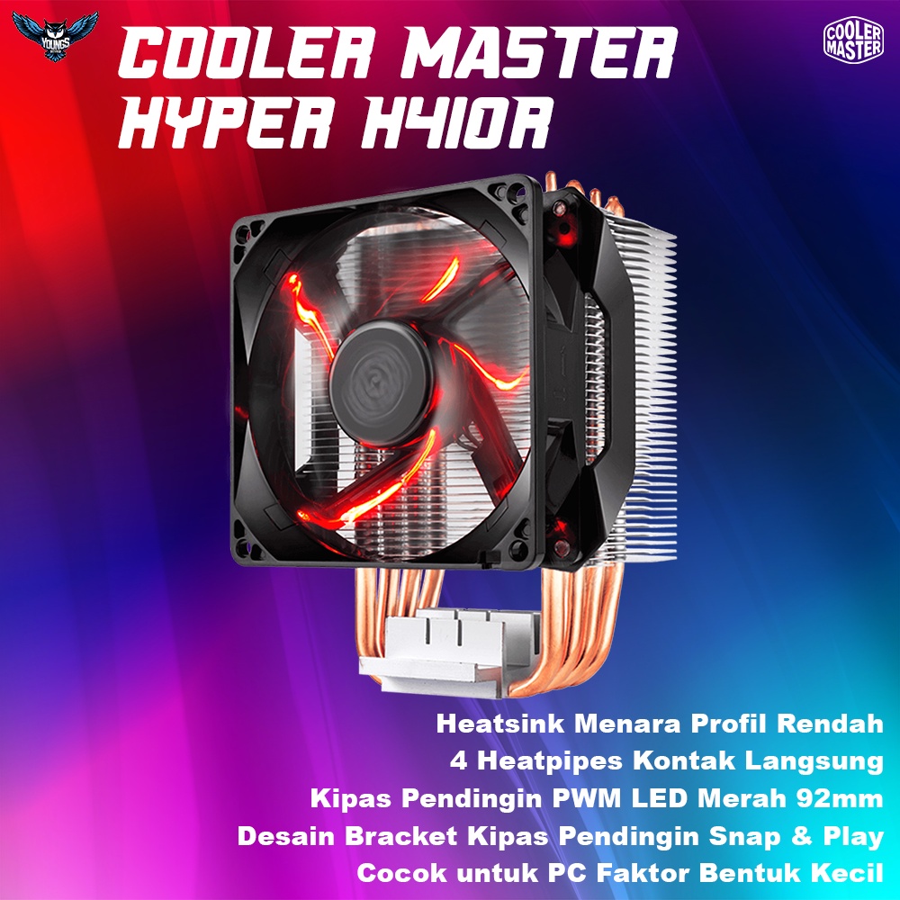 COOLER MASTER HYPER H410R | CPU Cooler