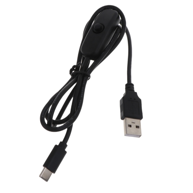 Zzz Kabel Charger USB A Ke USB Tipe C Dengan Saklar ON / Off