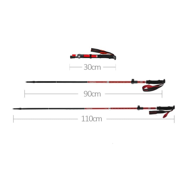 DSA        Trekking Pole Naturehike ST09 Alu NH17D009-Z 95-110 cm .