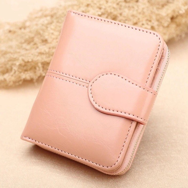 MORYMONY DOMPET ARROW - Dompet Lipat Mini-PEACH