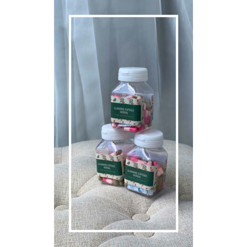 Paket Slimming Capsule Herbal  ( 30 Capsule pink + 16 Capsule hijau)