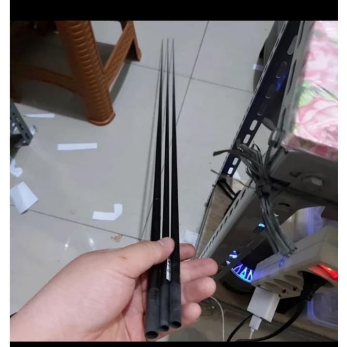 Bahan Carbon Blank Joran 120 Cm New Kilap Hollow