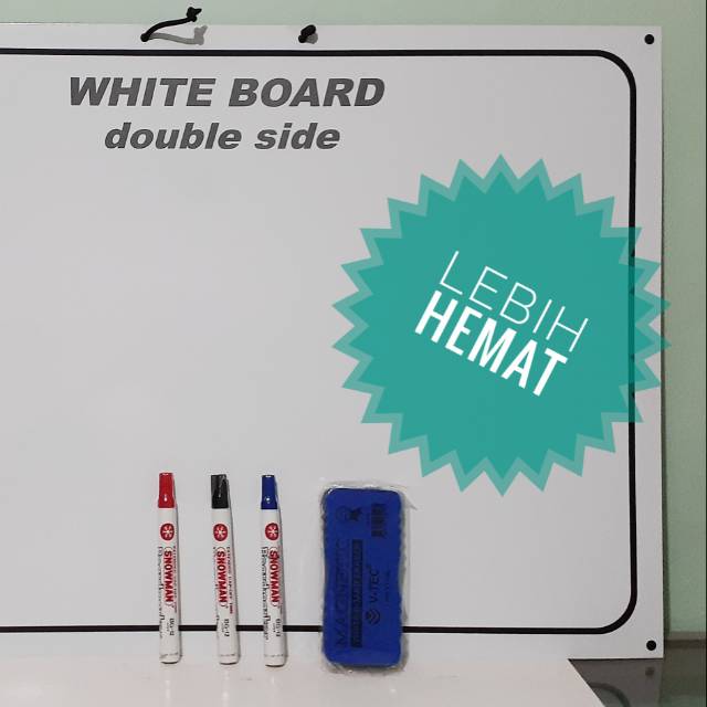 Paket  Whiteboard Roll Papan Tulis Gulung Besar