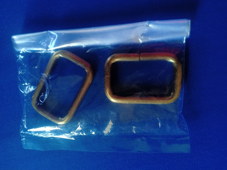 Ring Kotak Tas 3.0 Cm Tebal Antigold Poles