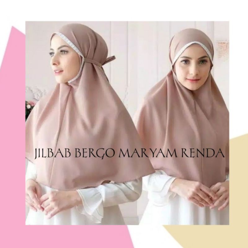 JILBAB BERGO MARYAM RENDA