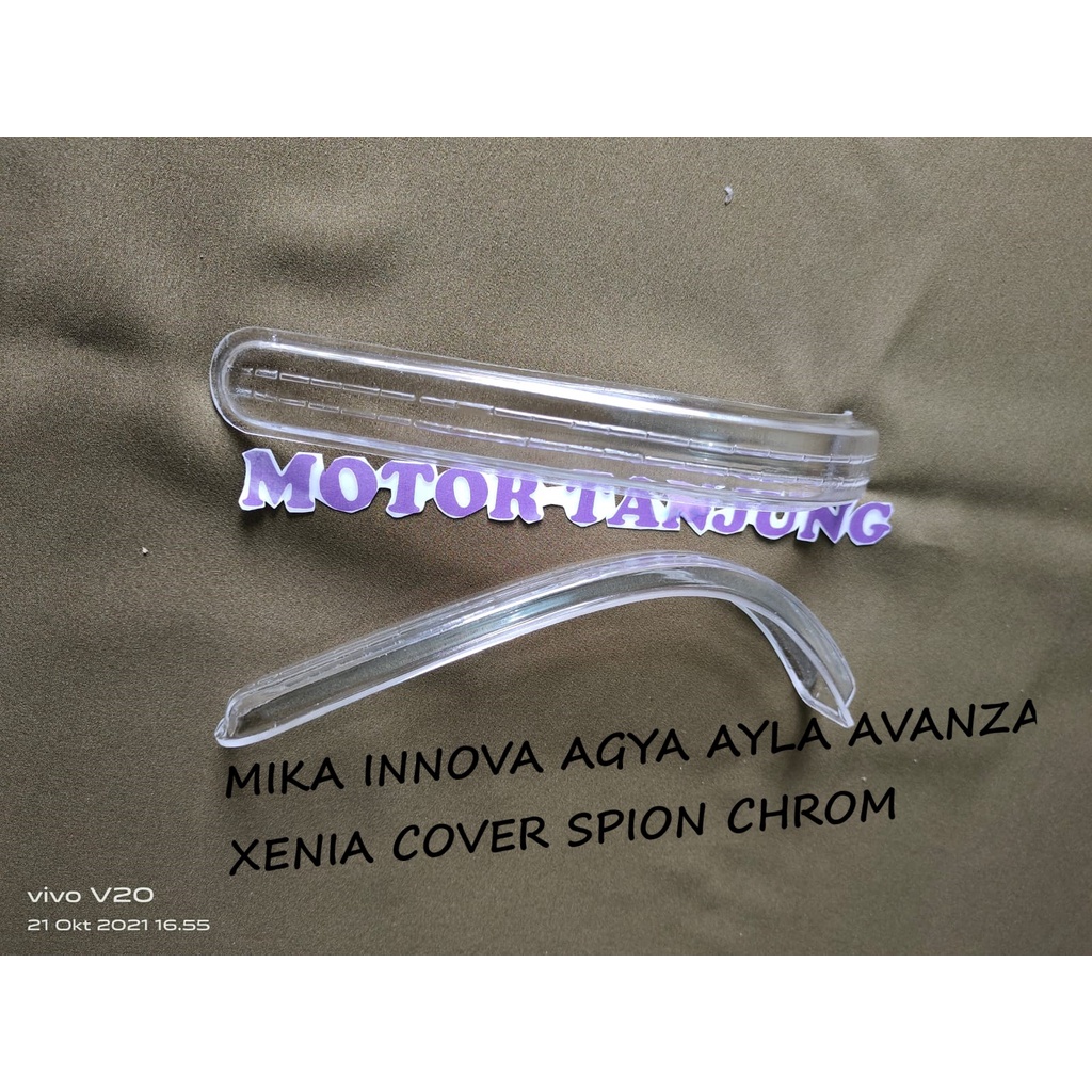 mika sen spion Avanza Xenia Innova Agya Ayla 2012 keatas cover crhom