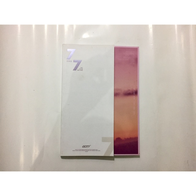 ALBUM GOT 7 [7 for 7] JINYOUNG SET