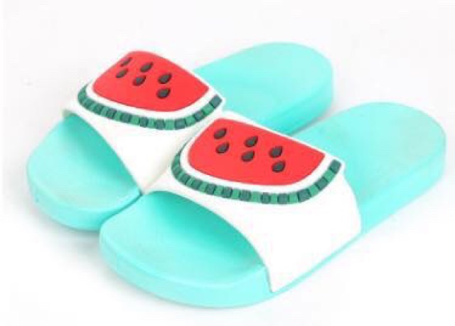 Sandal buah anak cewe cowo fruit sandals bahan karet lentur nyaman