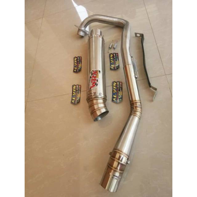 knalpot wrx for mx king 150 . knalpot mx king