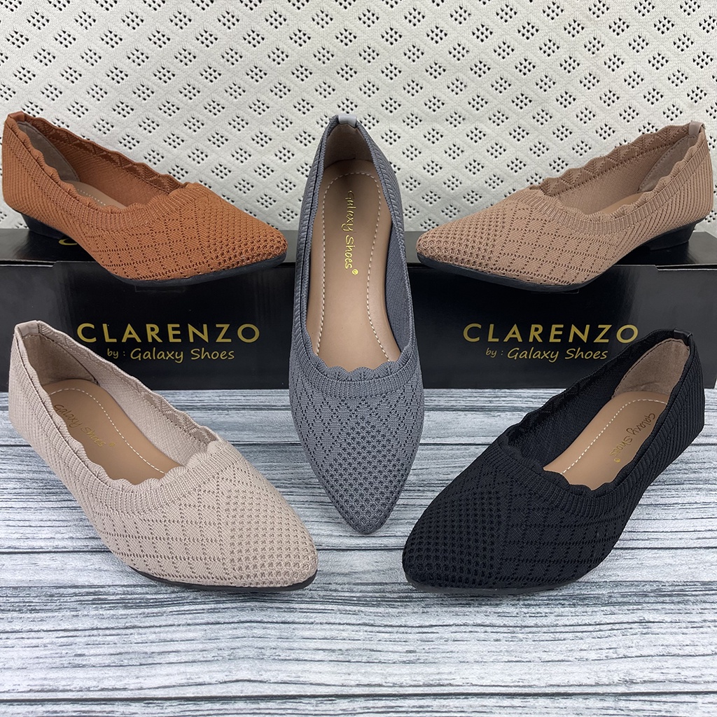 Sepatu Flat Rajut Wanita Import LC14