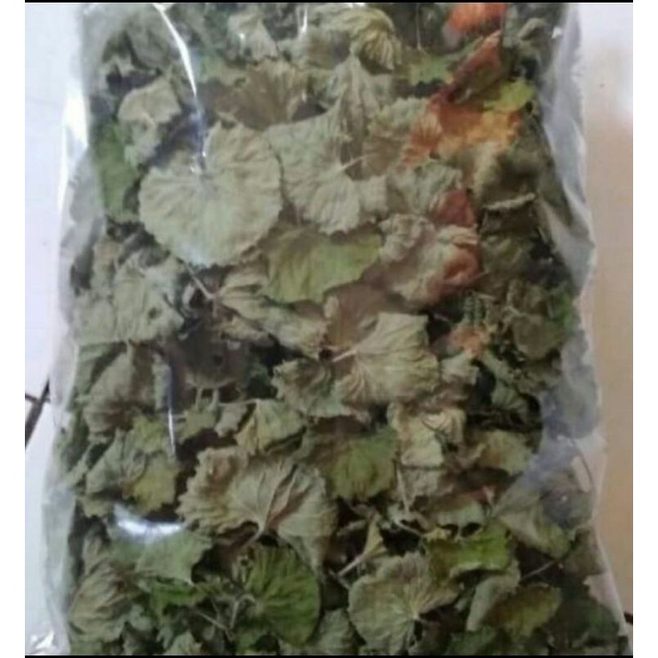 

daun pegangan merah kering tanpa batang 200 GRAM