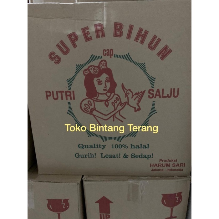 

Super Bihun Cap Putri Salju / Bihun Beras 1 Dus/Karton 5 kg [KARGO]
