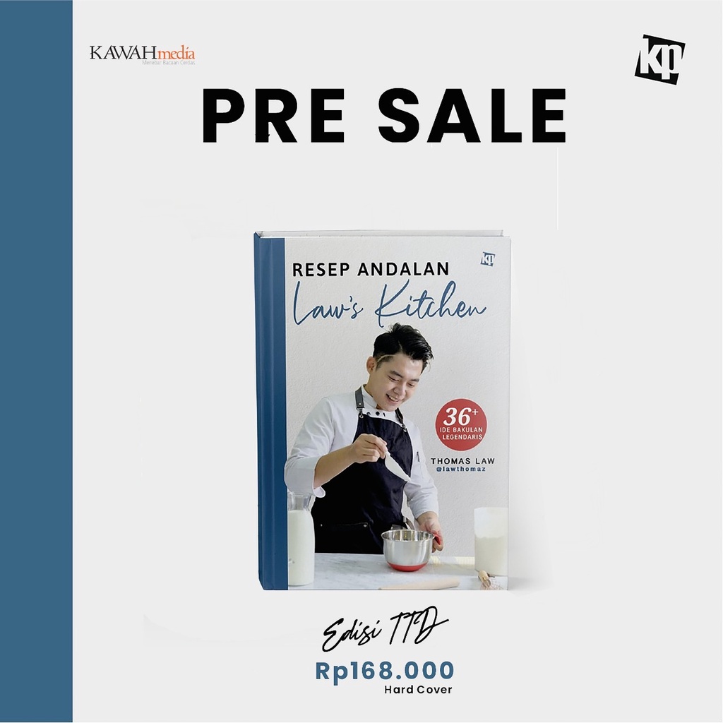 Buku Resep Andalan Law's Kitchen - 36 + Ide Bakulan Legendaris - Thomas Law (@lawthomaz)