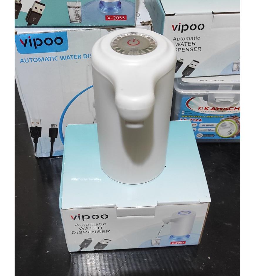 Terupdate Water Pump Electric V-2057 Pompa Air Galon Portable Cas Elektrik USB