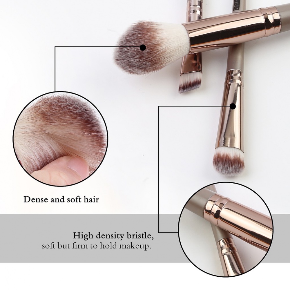 MAANGE 13Pcs Cosmetic Professional Makeup Brush Soft Smooth Makeup Brush Set for Beauty Tools Makeup Accessories