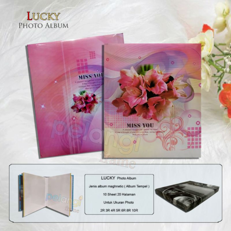 Album/foto/magnetik/3R - 10R (isi 10sheet)