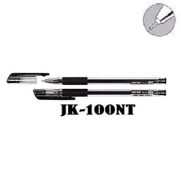 

qwe ( PROMO 1 LUSIN ) Pulpen Gel (Joyko 100-NT) (Joyko 100) / Gel Pen / Bolpen / Alat Tulis Pena