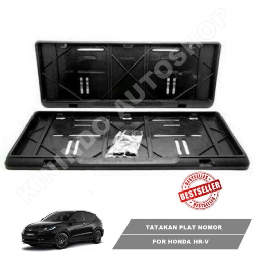 Frame Cover Plat Tatakan Plat Mobil for Honda HR-V HRV