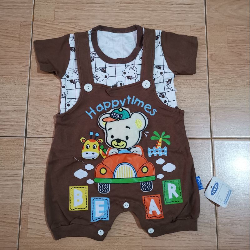 Baju jumper bayi model bengkel 3-9 bulan