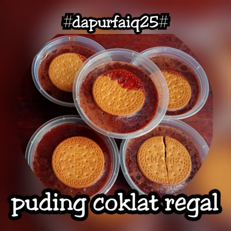 

puding regal coklat