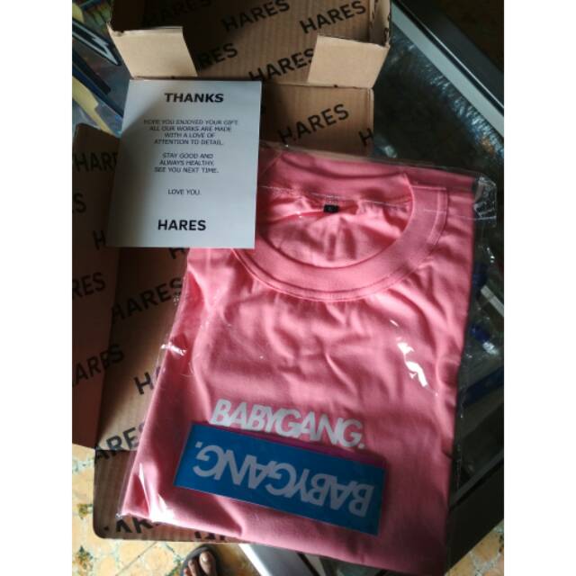 Kaos babygang original murah