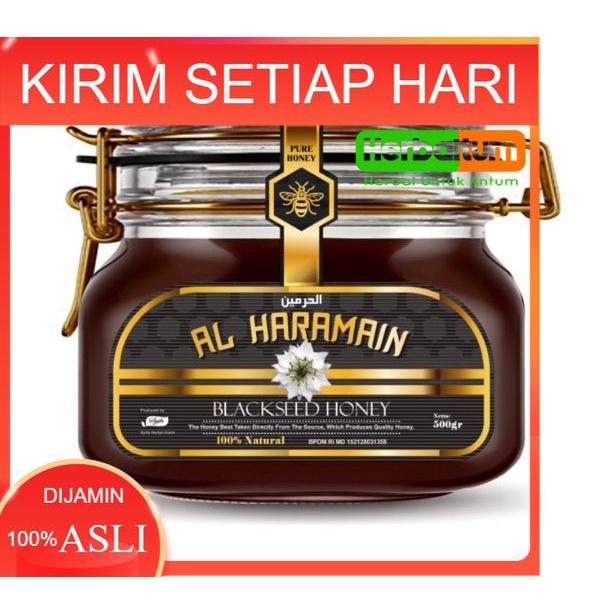 

Madu MURNI Al-Haramain 500 Gram I DIJAMIN ASLI (Madu Habbatussauda)