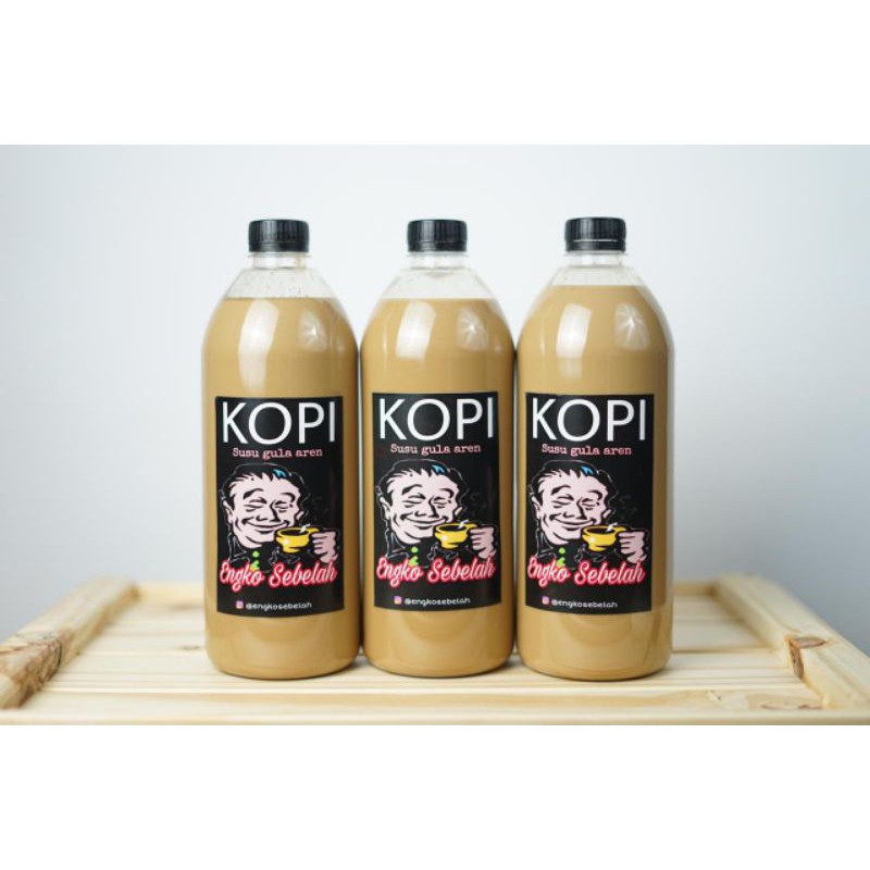 

KOPI SUSU GULA AREN BOTOL LITERAN PREMIUM