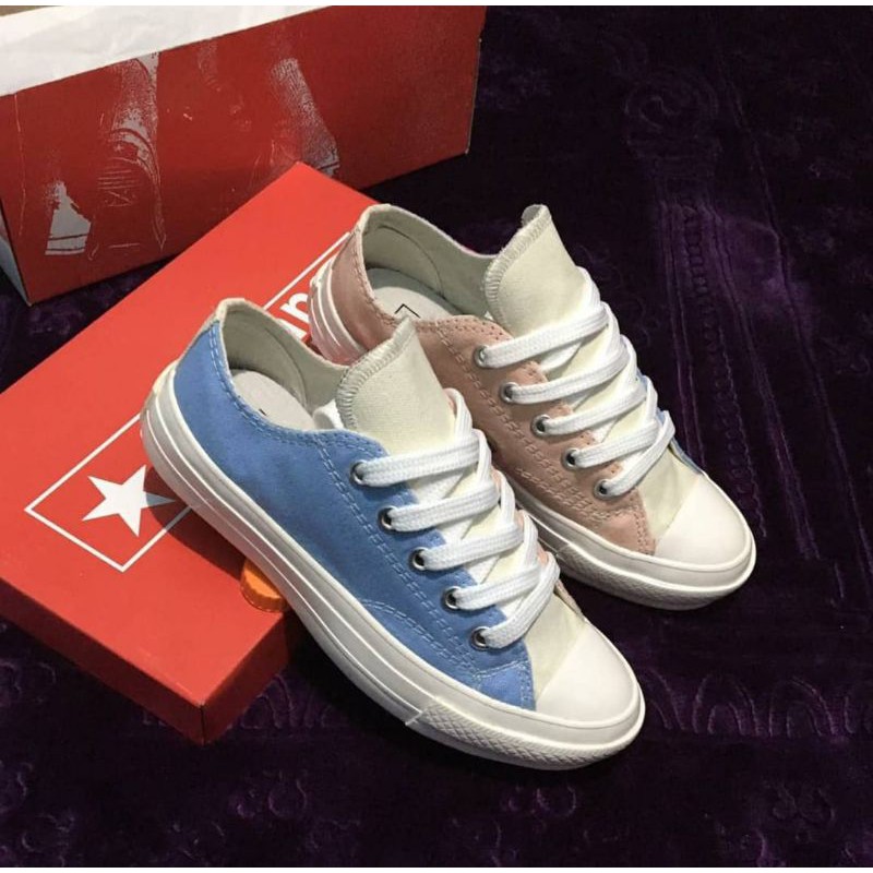 Sepatu CONVERSE 70s RENEW OX Blue Pink Kanvas PREMIUM MURAH