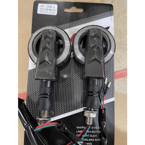 LAMPU SEN RUNNING BULAT LED PANAH SEIN BULAT RUNNING VIXION BYSON CRF FU NINJA CB 150R VARIO BEAT MI