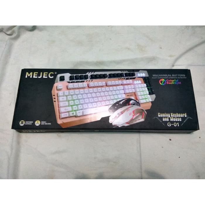 Paket Keyboard Mouse GAMING Mejec G-01 Mejec