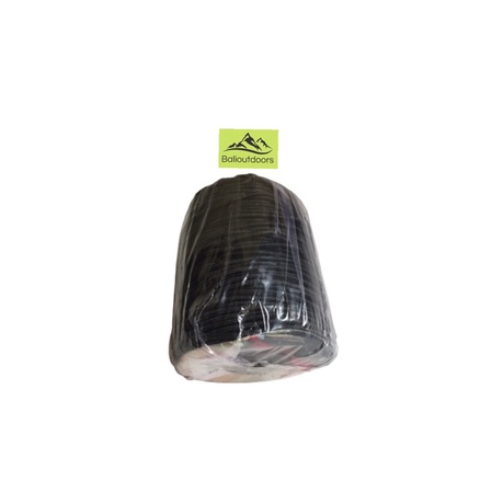 Tali elastis tali HITAM 1 roll ukuran 3mm - tali frame tenda - tali tenda