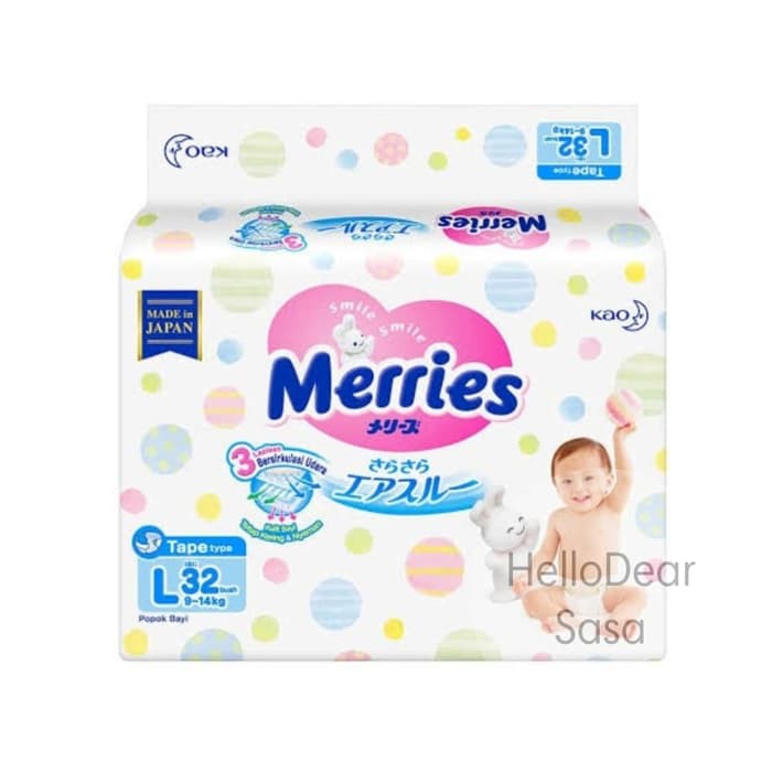 

Merries Premium Tape L32