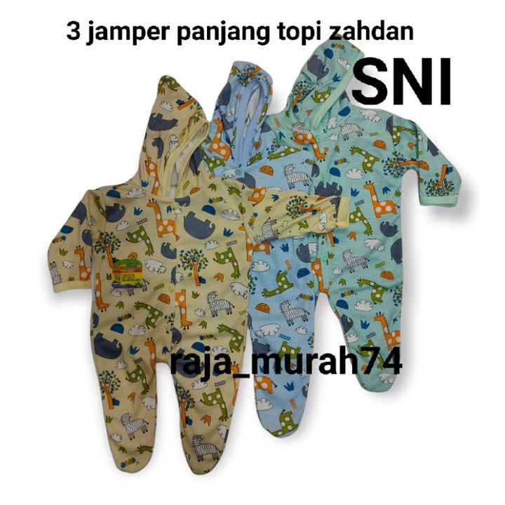 jamper panjang tutup kaki topi pint zahdan SNI