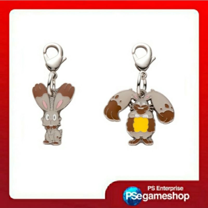 Metal keychain Bunnelby Diggersby