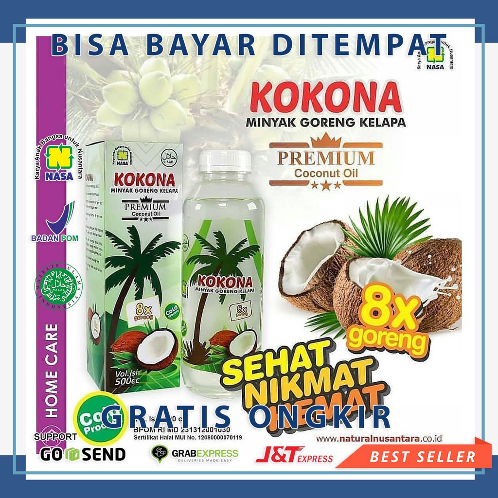 

KOKONA - Minyak Goreng Kelapa Murni - Kokona NASA Original Terlaris - Premium