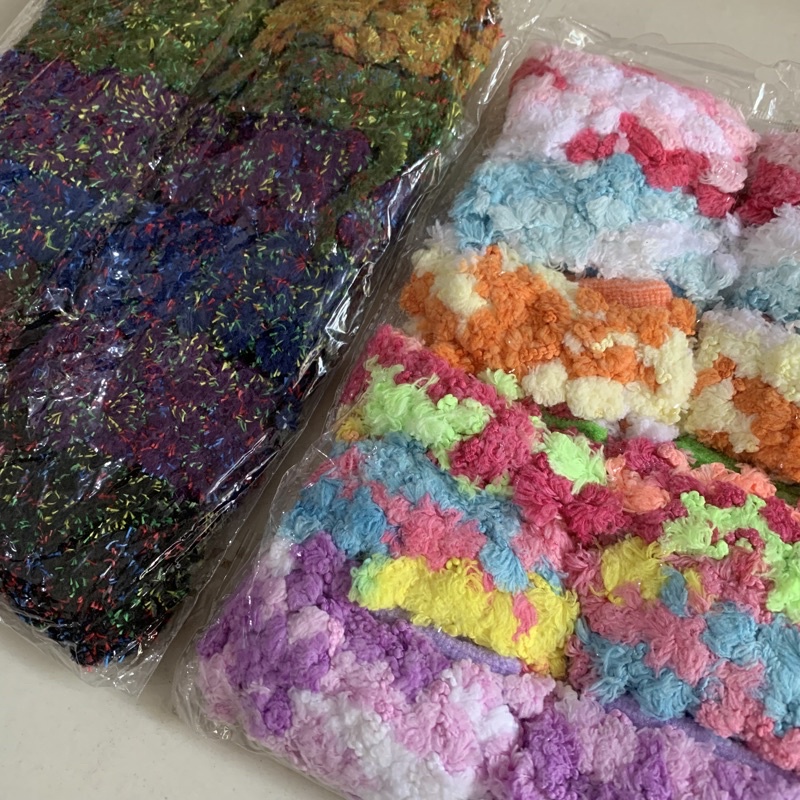 Ikat rambut usus / tali rambut / donat  12pc MT 60-Baru