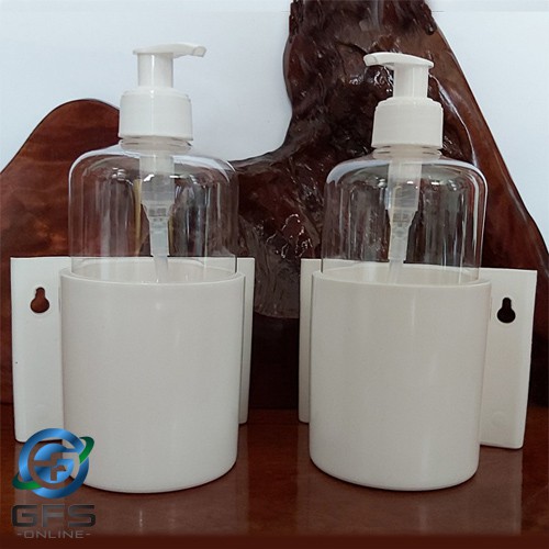 PAKET BOTOL PUMP 500 ML & BRACKET.