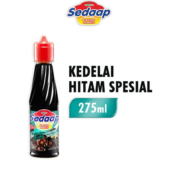 

Sedaap Kecap Manis Kedelai Hitam Spesial Botol 275 ml