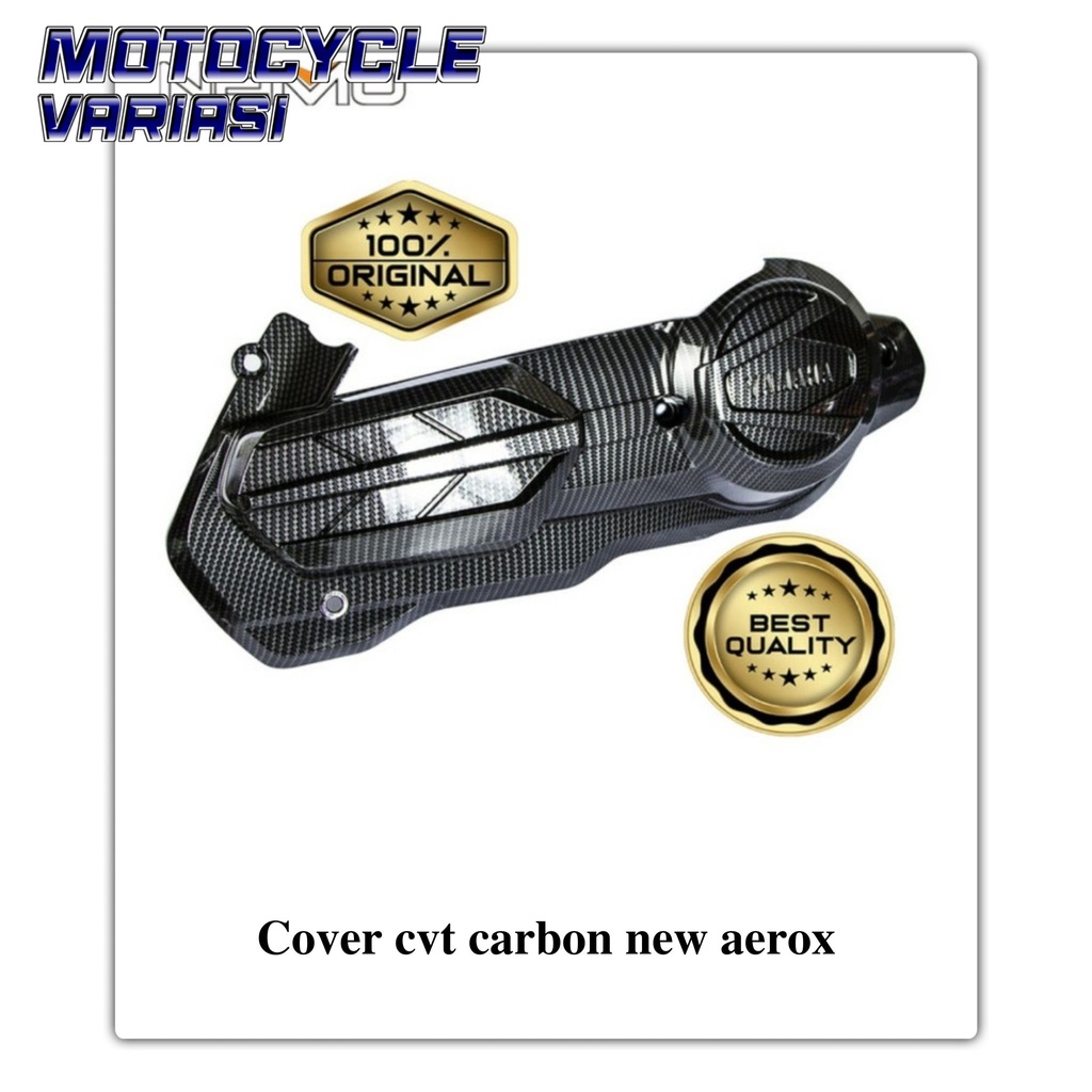 Cover cvt carbon new aerox 155 connected