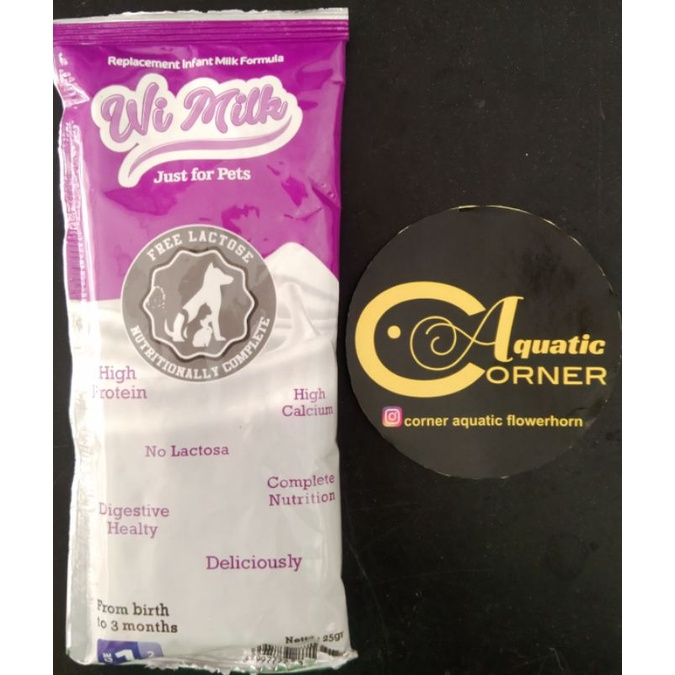 wi milk susu kucing anjing