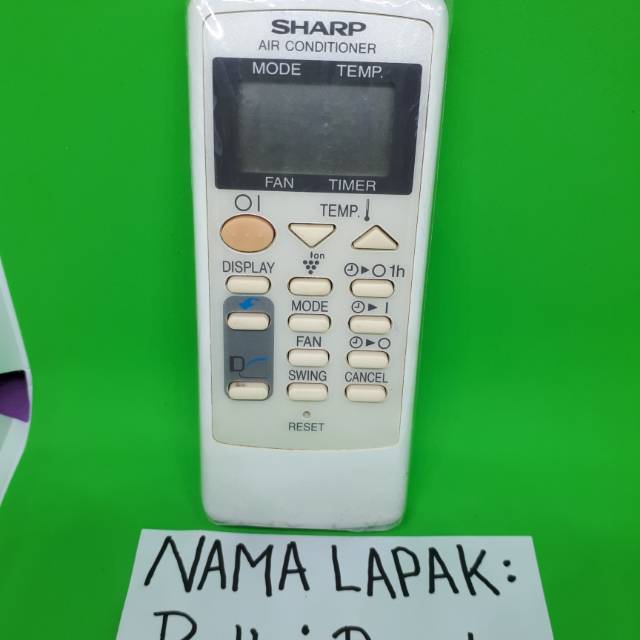 REMOTE REMOT AC SHARP TIPE CRMC-791JBEZ ORIGINAL ASLI