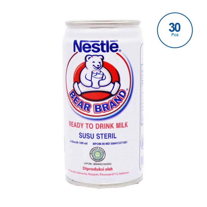 

Nestle Bear Brand Susu [30 pcs]