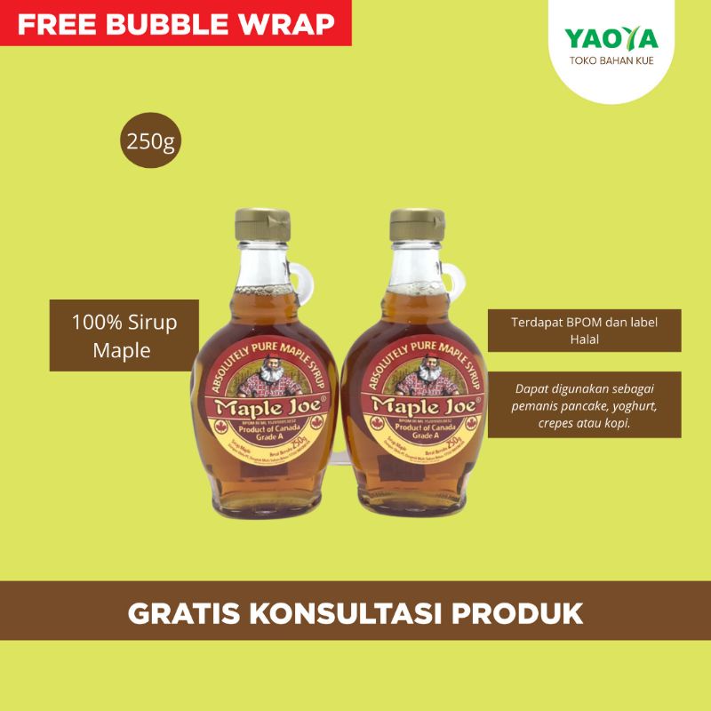 

MAPLE JOE PURE SIRUP MAPLE 250G