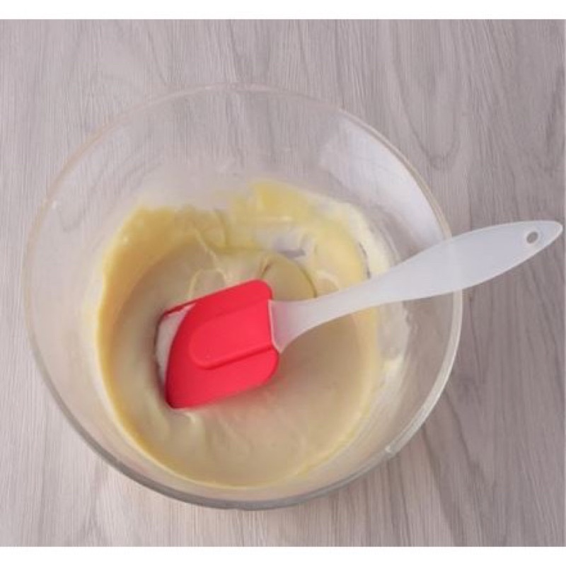 ✨NAGIHI✨ Spatula Silicone Alat Aduk Adonan Kue Anti Lengket Food Grade Elastis Tahan Panas Oles Cake Silikon