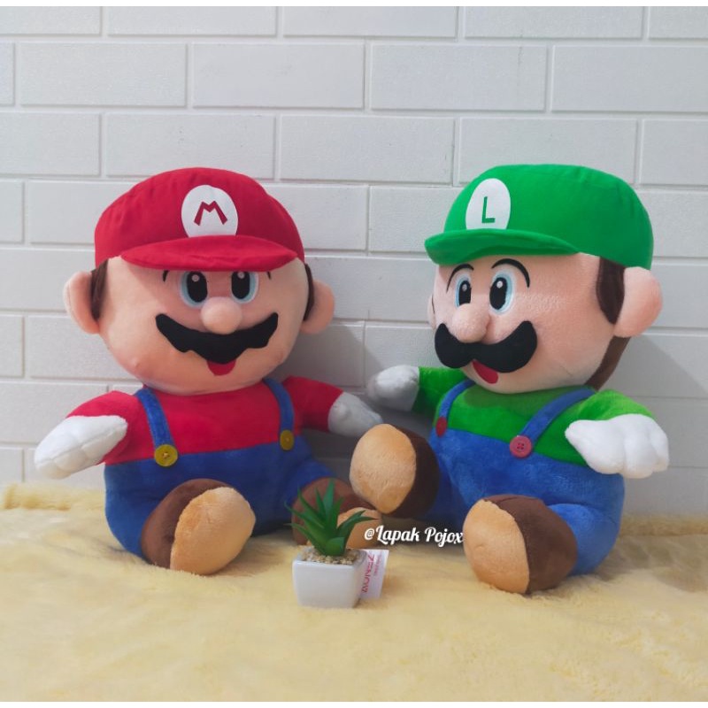 Boneka Super Mario Bros &amp; Luigi