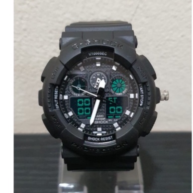 JAM TANGAN PRIA G-SHOCK CASIO GA 100 DUAL TIME / JAM TANGAN COWOK TERBARU