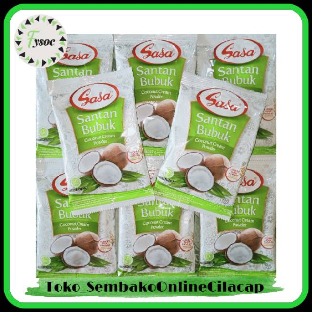 SASA SANTAN BUBUK 20GR | SANTAN TCA 65ML