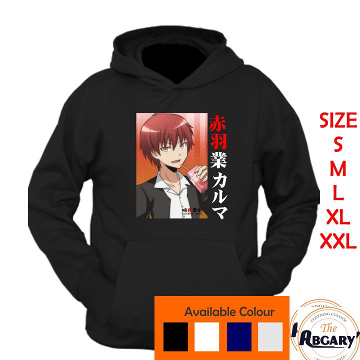Hodie Anime Karma Akabane Assassination Classroom Hoddie Cowok Sweater Hoodie